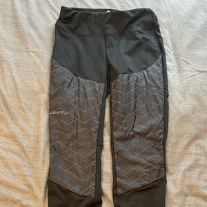 Craft cold weather pants. Nordic skiing, running. NWOT
